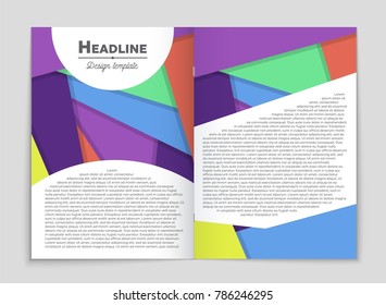 Abstract vector layout background set. For art template design, list, front page, mockup brochure theme style, banner, idea, cover, booklet, print, flyer, book, blank, card, ad, sign, sheet,, a4.