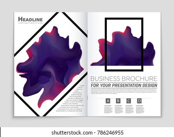Abstract vector layout background set. For art template design, list, front page, mockup brochure theme style, banner, idea, cover, booklet, print, flyer, book, blank, card, ad, sign, sheet, a4