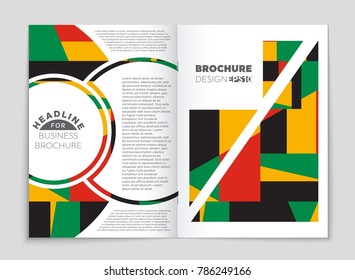 Abstract vector layout background set. For art template design, list, front page, mockup brochure theme style, banner, idea, cover, booklet, print, flyer, book, blank, card, ad, sign, sheet, a4.