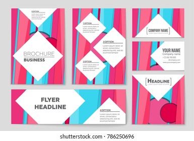 Abstract vector layout background set. For art template design, list, front page, mockup brochure theme style, banner, idea, cover, booklet, print, flyer, book, blank, card, ad, sign, sheet,, a4.