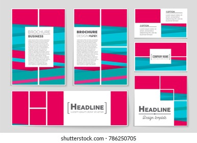 Abstract vector layout background set. For art template design, list, front page, mockup brochure theme style, banner, idea, cover, booklet, print, flyer, book, blank, card, ad, sign, sheet,, a4.