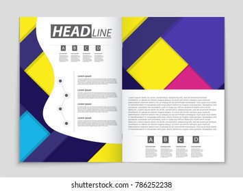 Abstract vector layout background set. For art template design, list, front page, mockup brochure theme style, banner, idea, cover, booklet, print, flyer, book, blank, card, ad, sign, sheet,, a4.