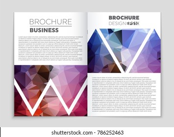 Abstract vector layout background set. For art template design, list, front page, mockup brochure theme style, banner, idea, cover, booklet, print, flyer, book, blank, card, ad, sign, sheet, a4