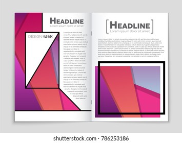 Abstract vector layout background set. For art template design, list, front page, mockup brochure theme style, banner, idea, cover, booklet, print, flyer, book, blank, card, ad, sign, sheet,, a4.