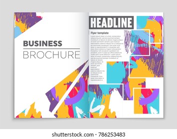 Abstract vector layout background set. For art template design, list, front page, mockup brochure theme style, banner, idea, cover, booklet, print, flyer, book, blank, card, ad, sign, sheet, a4