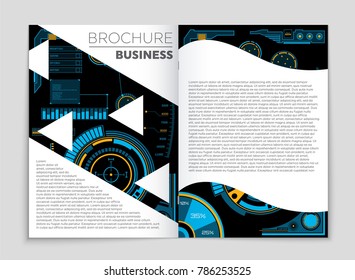 Abstract vector layout background set. For art template design, list, front page, mockup brochure theme style, banner, idea, cover, booklet, print, flyer, book, blank, card, ad, sign, sheet, a4.