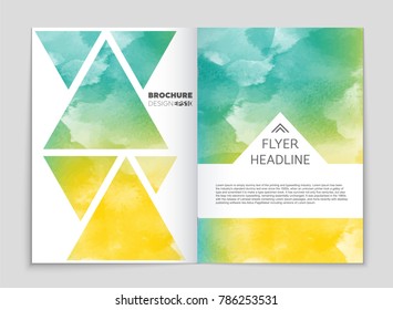 Abstract vector layout background set. For art template design, list, front page, mockup brochure theme style, banner, idea, cover, booklet, print, flyer, book, blank, card, ad, sign, sheet, a4.