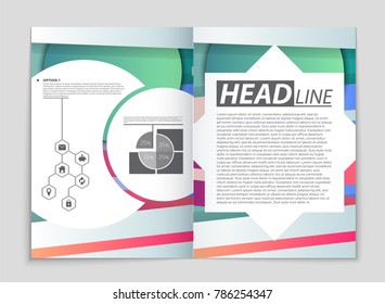 Abstract vector layout background set. For art template design, list, front page, mockup brochure theme style, banner, idea, cover, booklet, print, flyer, book, blank, card, ad, sign, sheet,, a4.