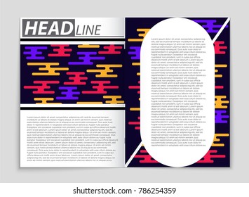 Abstract vector layout background set. For art template design, list, front page, mockup brochure theme style, banner, idea, cover, booklet, print, flyer, book, blank, card, ad, sign, sheet, a4.