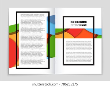 Abstract vector layout background set. For art template design, list, front page, mockup brochure theme style, banner, idea, cover, booklet, print, flyer, book, blank, card, ad, sign, sheet,, a4.