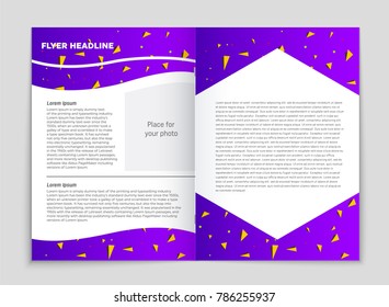 Abstract vector layout background set. For art template design, list, front page, mockup brochure theme style, banner, idea, cover, booklet, print, flyer, book, blank, card, ad, sign, sheet, a4