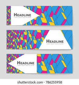 Abstract vector layout background set. For art template design, list, front page, mockup brochure theme style, banner, idea, cover, booklet, print, flyer, book, blank, card, ad, sign, sheet, a4