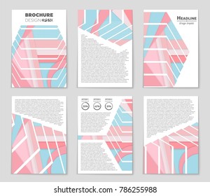Abstract vector layout background set. For art template design, list, front page, mockup brochure theme style, banner, idea, cover, booklet, print, flyer, book, blank, card, ad, sign, sheet,, a4.