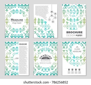 Abstract vector layout background set. For art template design, list, front page, mockup brochure theme style, banner, idea, cover, booklet, print, flyer, book, blank, card, ad, sign, sheet, a4.