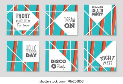 Abstract vector layout background set. For art template design, list, front page, mockup brochure theme style, banner, idea, cover, booklet, print, flyer, book, blank, card, ad, sign, sheet, a4.