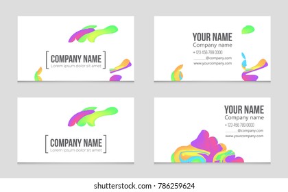 Abstract vector layout background set. For art template design, list, front page, mockup brochure theme style, banner, idea, cover, booklet, print, flyer, book, blank, card, ad, sign, sheet, a4