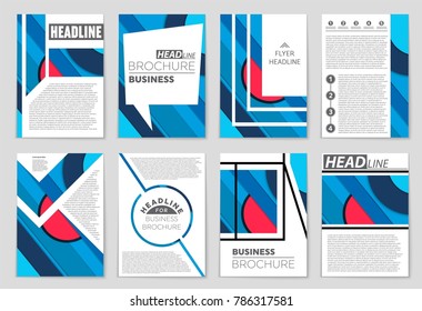 Abstract vector layout background set. For art template design, list, front page, mockup brochure theme style, banner, idea, cover, booklet, print, flyer, book, blank, card, ad, sign, sheet,, a4.