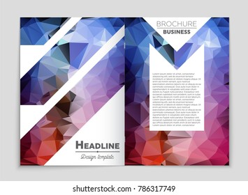 Abstract vector layout background set. For art template design, list, front page, mockup brochure theme style, banner, idea, cover, booklet, print, flyer, book, blank, card, ad, sign, sheet, a4