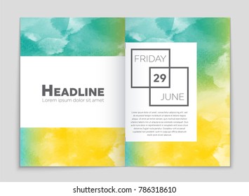 Abstract vector layout background set. For art template design, list, front page, mockup brochure theme style, banner, idea, cover, booklet, print, flyer, book, blank, card, ad, sign, sheet, a4.