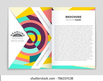 Abstract vector layout background set. For art template design, list, front page, mockup brochure theme style, banner, idea, cover, booklet, print, flyer, book, blank, card, ad, sign, sheet, a4