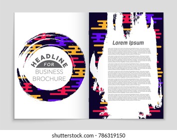 Abstract vector layout background set. For art template design, list, front page, mockup brochure theme style, banner, idea, cover, booklet, print, flyer, book, blank, card, ad, sign, sheet, a4.