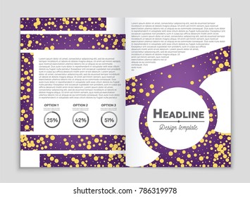 Abstract vector layout background set. For art template design, list, front page, mockup brochure theme style, banner, idea, cover, booklet, print, flyer, book, blank, card, ad, sign, sheet, a4.