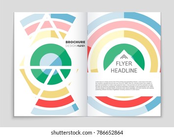 Abstract vector layout background set. For art template design, list, front page, mockup brochure theme style, banner, idea, cover, booklet, print, flyer, book, blank, card, ad, sign, sheet, a4.