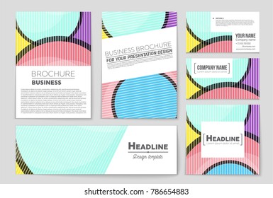 Abstract vector layout background set. For art template design, list, front page, mockup brochure theme style, banner, idea, cover, booklet, print, flyer, book, blank, card, ad, sign, sheet,, a4.