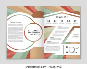 Abstract vector layout background set. For art template design, list, front page, mockup brochure theme style, banner, idea, cover, booklet, print, flyer, book, blank, card, ad, sign, sheet,, a4.