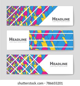 Abstract vector layout background set. For art template design, list, front page, mockup brochure theme style, banner, idea, cover, booklet, print, flyer, book, blank, card, ad, sign, sheet, a4