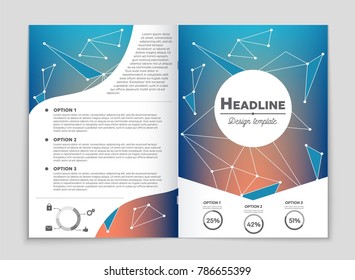 Abstract vector layout background set. For art template design, list, front page, mockup brochure theme style, banner, idea, cover, booklet, print, flyer, book, blank, card, ad, sign, sheet, a4.