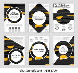 Abstract vector layout background set. For art template design, list, front page, mockup brochure theme style, banner, idea, cover, booklet, print, flyer, book, blank, card, ad, sign, sheet,, a4.