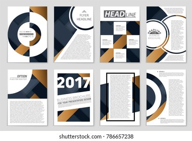 Abstract vector layout background set. For art template design, list, front page, mockup brochure theme style, banner, idea, cover, booklet, print, flyer, book, blank, card, ad, sign, sheet,, a4.