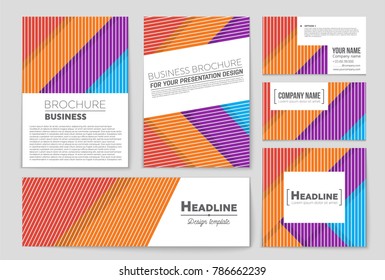 Abstract vector layout background set. For art template design, list, front page, mockup brochure theme style, banner, idea, cover, booklet, print, flyer, book, blank, card, ad, sign, sheet,, a4.