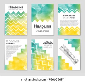 Abstract vector layout background set. For art template design, list, front page, mockup brochure theme style, banner, idea, cover, booklet, print, flyer, book, blank, card, ad, sign, sheet, a4.