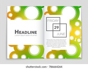 Abstract vector layout background set. For art template design, list, front page, mockup brochure theme style, banner, idea, cover, booklet, print, flyer, book, blank, card, ad, sign, sheet, a4.