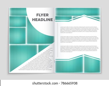 Abstract vector layout background set. For art template design, list, front page, mockup brochure theme style, banner, idea, cover, booklet, print, flyer, book, blank, card, ad, sign, sheet, a4
