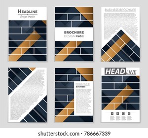 Abstract vector layout background set. For art template design, list, front page, mockup brochure theme style, banner, idea, cover, booklet, print, flyer, book, blank, card, ad, sign, sheet,, a4.