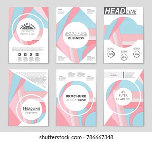 Abstract vector layout background set. For art template design, list, front page, mockup brochure theme style, banner, idea, cover, booklet, print, flyer, book, blank, card, ad, sign, sheet,, a4.