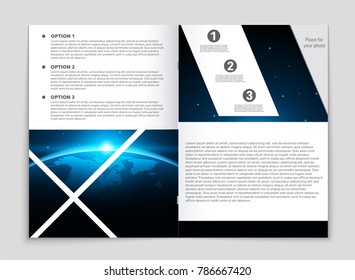 Abstract vector layout background set. For art template design, list, front page, mockup brochure theme style, banner, idea, cover, booklet, print, flyer, book, blank, card, ad, sign, sheet, a4