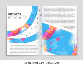 Abstract vector layout background set. For art template design, list, front page, mockup brochure theme style, banner, idea, cover, booklet, print, flyer, book, blank, card, ad, sign, sheet, a4