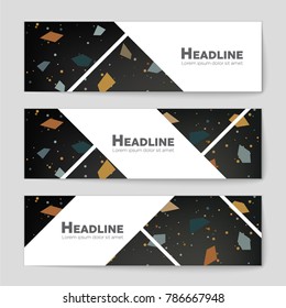 Abstract vector layout background set. For art template design, list, front page, mockup brochure theme style, banner, idea, cover, booklet, print, flyer, book, blank, card, ad, sign, sheet, a4