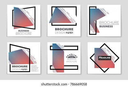 Abstract vector layout background set. For art template design, list, front page, mockup brochure theme style, banner, idea, cover, booklet, print, flyer, book, blank, card, ad, sign, sheet, a4.