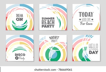 Abstract vector layout background set. For art template design, list, front page, mockup brochure theme style, banner, idea, cover, booklet, print, flyer, book, blank, card, ad, sign, sheet, a4.
