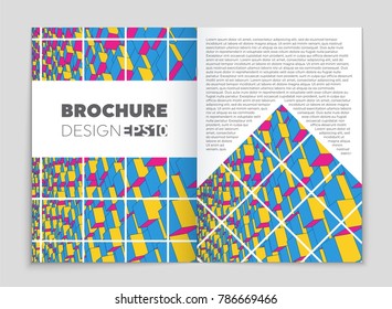 Abstract vector layout background set. For art template design, list, front page, mockup brochure theme style, banner, idea, cover, booklet, print, flyer, book, blank, card, ad, sign, sheet, a4