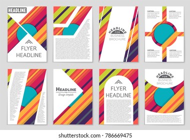 Abstract vector layout background set. For art template design, list, front page, mockup brochure theme style, banner, idea, cover, booklet, print, flyer, book, blank, card, ad, sign, sheet,, a4.