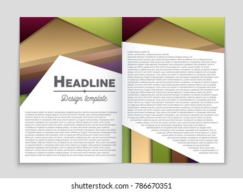 Abstract vector layout background set. For art template design, list, front page, mockup brochure theme style, banner, idea, cover, booklet, print, flyer, book, blank, card, ad, sign, sheet,, a4.