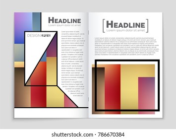 Abstract vector layout background set. For art template design, list, front page, mockup brochure theme style, banner, idea, cover, booklet, print, flyer, book, blank, card, ad, sign, sheet, a4