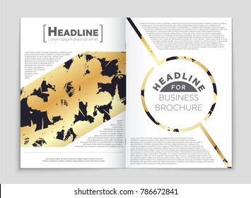 Abstract vector layout background set. For art template design, list, front page, mockup brochure theme style, banner, idea, cover, booklet, print, flyer, book, blank, card, ad, sign, sheet, a4.