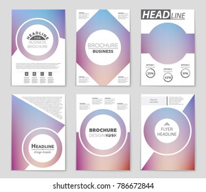 Abstract vector layout background set. For art template design, list, front page, mockup brochure theme style, banner, idea, cover, booklet, print, flyer, book, blank, card, ad, sign, sheet,, a4.